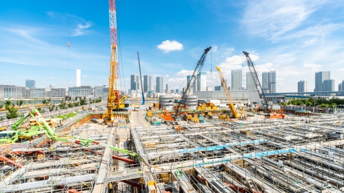 Construction site.