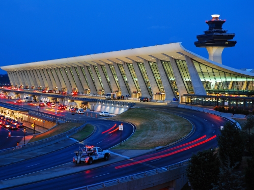 Licensed FILE #: 429661778 Preview Crop Find Similar DIMENSIONS 3872 x 2592px FILE TYPE JPEG CATEGORY Travel RESTRICTIONS Editorial use only CREDIT LINE kirkikis - stock.adobe.com LICENSE TYPE Education License The Main Terminal Building and Air Control Tower of Dulles International Airport is illuminated at dusk