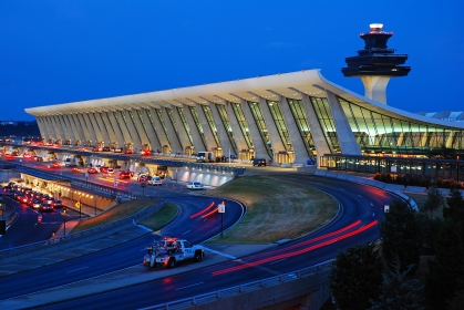 Licensed FILE #: 429661778 Preview Crop Find Similar DIMENSIONS 3872 x 2592px FILE TYPE JPEG CATEGORY Travel RESTRICTIONS Editorial use only CREDIT LINE kirkikis - stock.adobe.com LICENSE TYPE Education License The Main Terminal Building and Air Control Tower of Dulles International Airport is illuminated at dusk